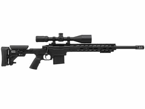 Velocity Airsoft MK678 RIS spring sniper rifle side profile on white background