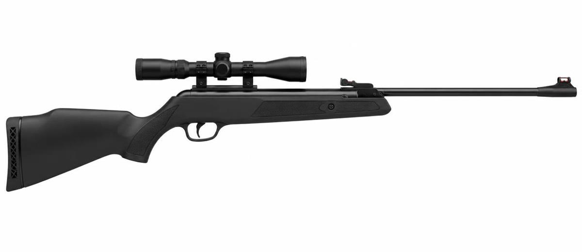 Ruger Blackhawk Combo break-barrel air rifle with scope on white background